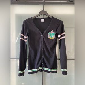 Harry Potter Slytherin cardigan